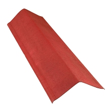 Щипцовый профиль красный L=1м (полезная L=0,85м)