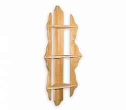 Полка угловая "Пламя"3