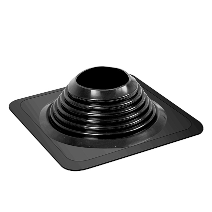 Мастер-флеш Прямой, силикон Ø180-330мм (425х425мм) Черный - №1