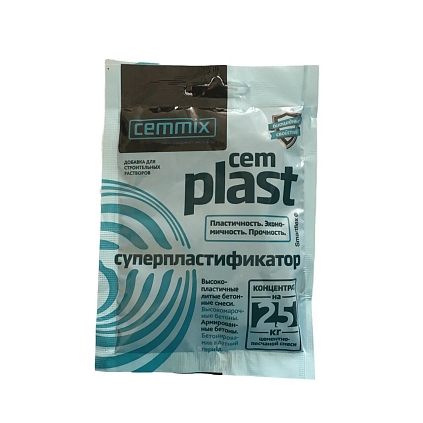 Пластификатор "CEMPLAST" 50мл, концентрат - №1