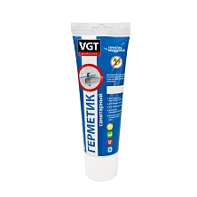 Герметик акриловый в тубе для нар/внутр работ санитарный белый 0,35кг