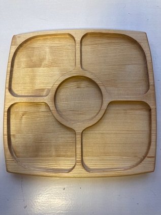 Менажница большая, береза - №1