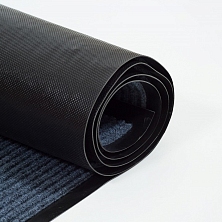 Коврик влаговпитывающий ребристый "Стандарт" шир.0,9м серый