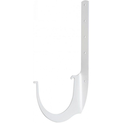 Кронштейн желоба Металл. - белый новый - №1
