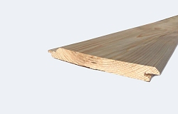 Имитация бруса Карельский профиль 18*126*3,0 м.