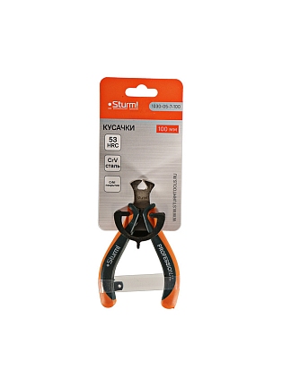 Кусачки 100мм ДВУХКОМПОНЕНТНЫЕ РУКОЯТКИ, (Profi mini), Sturm!(Распродажа) - №1