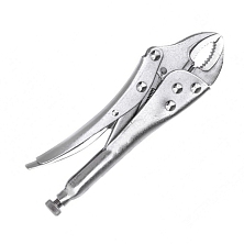 Зажим ручной 180мм полукруглый захват "Кедр"