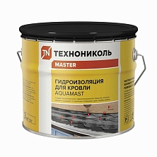 Мастика битумно-резиновая AquaMast (для кровли) 3кг.
