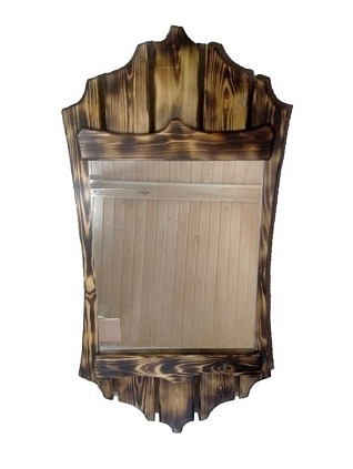 Зеркало 40*50 в стиле "Лофт" (хвоя) - №1