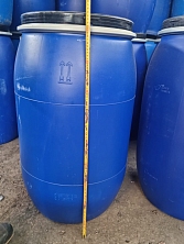 Бочка 227 л OPEN TOP (крышка, хомут)