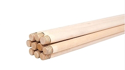 Черенок для швабры 25*1200 с резьбой