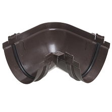 Угол желоба 90° ПВХ - кор.