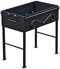 Мангал с декоративной ковкой (малый)