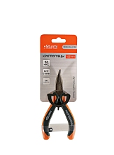 Круглогубцы изогнутые 125мм ДВУХКОМПОНЕНТНЫЕ РУКОЯТКИ, Sturm!(Распродажа)