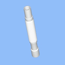 Гибкая труба 40х40/50 (К406)