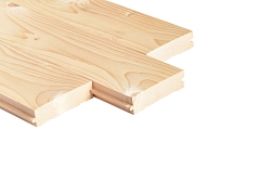 Доска пола (шпунт) 37*126*5,0 м АВ  ТУ