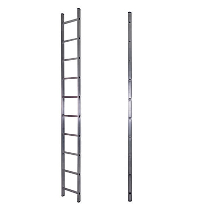 Лестница односекционная приставная 10 ступеней - №1