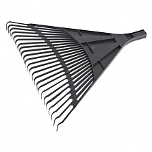 Грабли веерные пластмассовые 24 зуб. 610х540мм, б/ч 