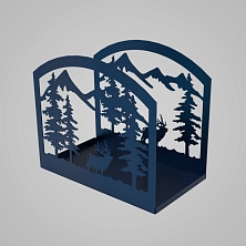 Дровница "Природа" 1,5мм 500*290*435мм