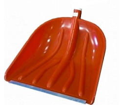 Лопата "Купец" 400х390 ЦВЕТНАЯ ал/пл, алюминиевый черенок, V-ручка