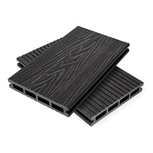 Террасная доска 150*26 мм 6 м ДПК Графит