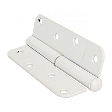 Петля накладная ПН-130 белая левая