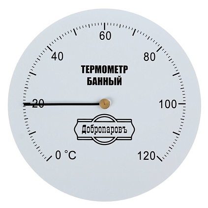 Термометр механический, круглый 120С - №1