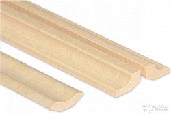 Плинтус Осина 45 мм 2 сорт