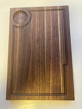 Поднос для мяса, орех