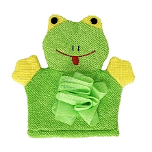 Мочалка-варежка "Лягушонок" (Распродажа)