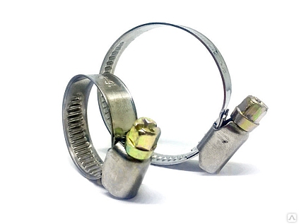 Хомут червячный 40-60 - №1