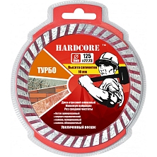 Диск алмазный 125*10*22,23мм жел-бетон турбо-сегмент