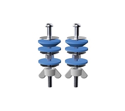 Крепление для бачка к унитазу 7027 нерж. сталь (NOVA)