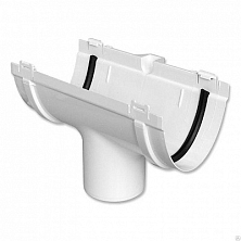 Воронка 82мм. ПВХ - бел.