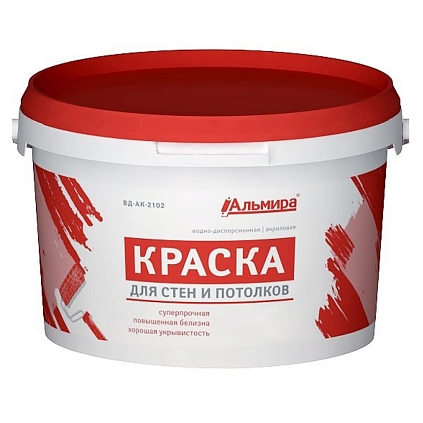 Краска для СТЕН и ПОТОЛКОВ 14кг (Распродажа) - №1