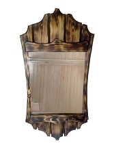 Зеркало 40*50 в стиле "Лофт" (хвоя)