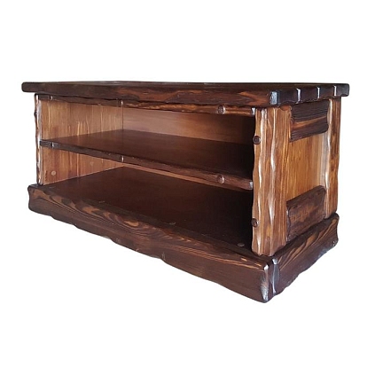 Обувница "Уют" (массив сосны) цвет коричневый - №1