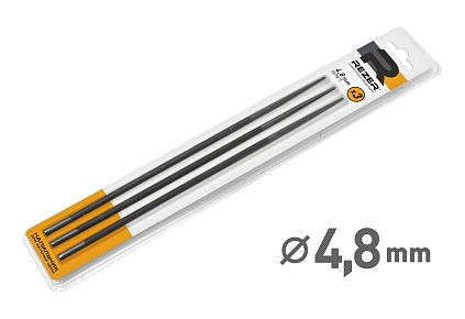 Напильник круглый Rezer 4,8  RF 70503 - №1