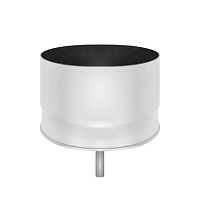 Стакан нерж. с конденсатоотводом (AISI 430/0,5мм) д.115