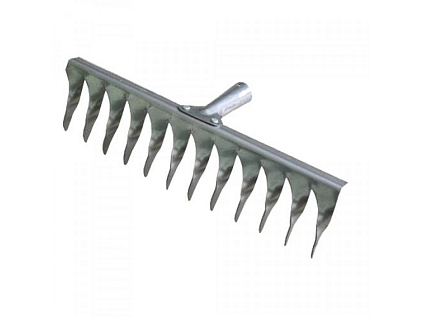Грабли витые 16-ти зубые нерж. б/ч - №1
