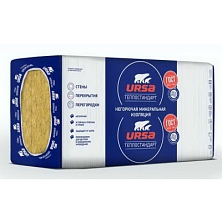 Мин.вата УРСА GEO ТЕПЛОСТАНДАРТ 50*610*1230 12плит (в упак.0,45м3, 9м2) Распродажа