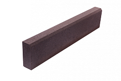 Бордюр тротуарный 1000*210*80, коричневый