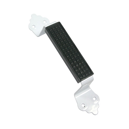 Ручка-скоба РС-100 пластик черный/белый - №1