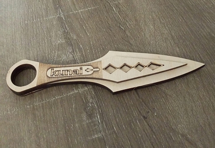 Нож "Кунай" (фанера) - №1