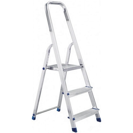 Стремянка алюминиевая 03 ступени - №1