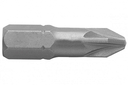 Бита крестообр. PZ 3*25 мм. - №1