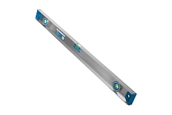 Уровень 1000мм алюминиевый скелетный, 2 глазка+ 1 поворотный на 360, магн.лента, линейка