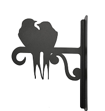 Кронштейн для кашпо и фонаря "Птичка" 22*27см толщ.1,5мм