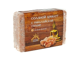 Соляной брикет "Соляная баня с Гималайской солью" 1,35кг (Распродажа)