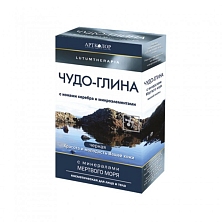 Чудо-глина черная с минералами Мертвого моря 100гр.